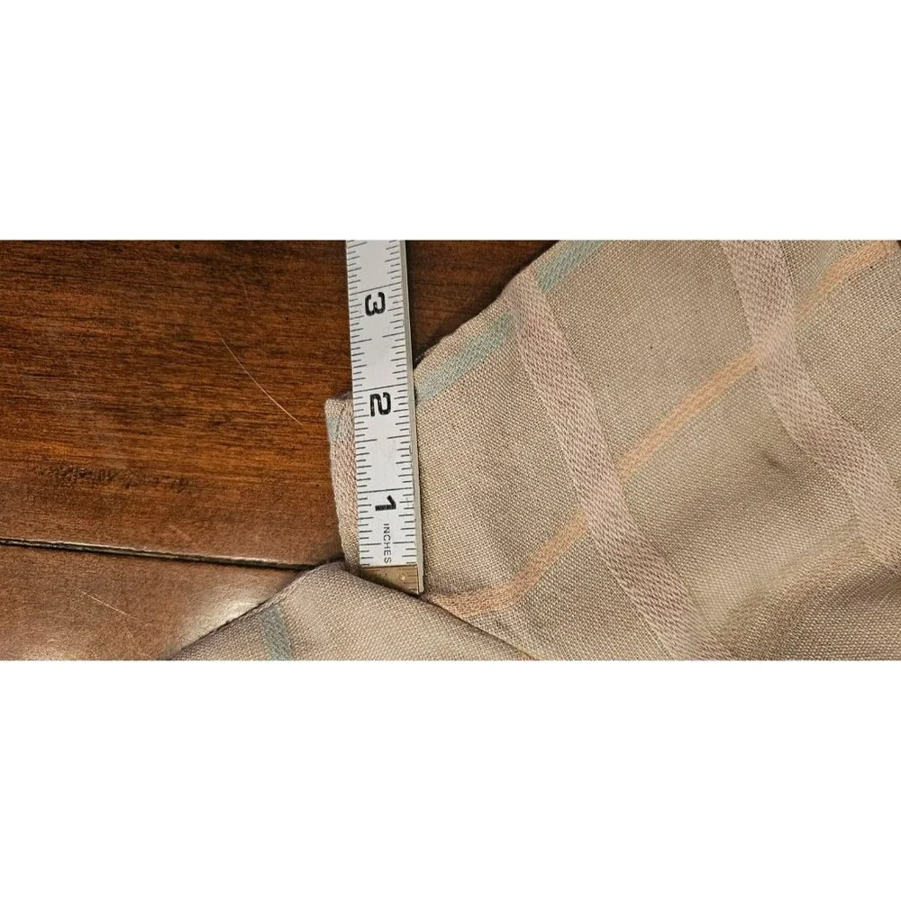 Vintage 90's Dress Size 10 Tan plaid  Santa Jim‎ tremblay